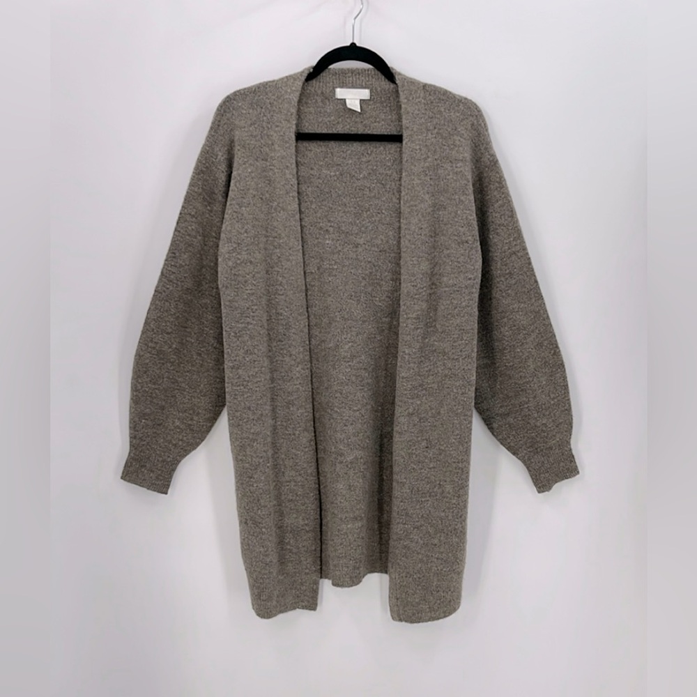 H&M Long Oversized Open Cardigan